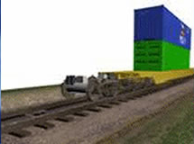 Port Container Moving System
